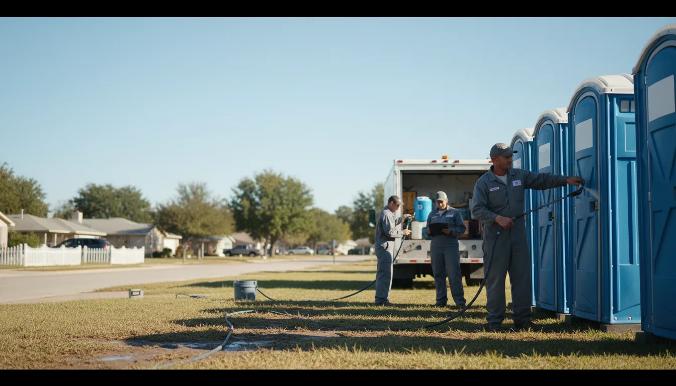 Long-Term Portable Toilet Rental in Austinville, IA near me